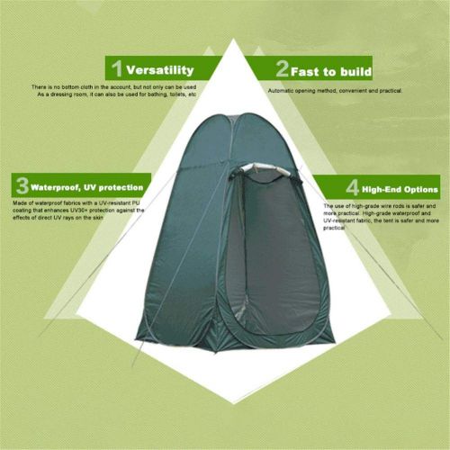  Yunhigh Changing Tents - Pop Up Shower Tent Toilet Privacy Shelters Including Ground Nail and Ropes - 47.2447.2474.81 inch