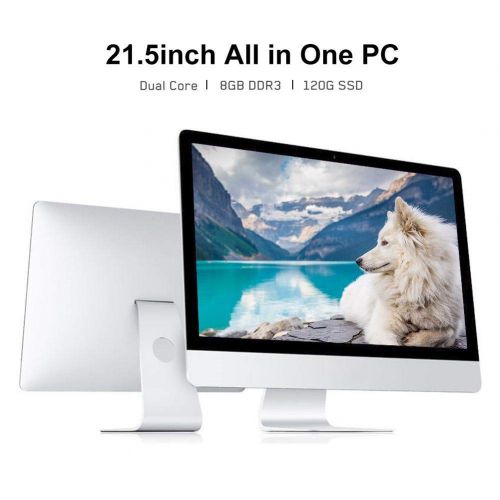  Yunn Desktop Computer Office PC Dual Core i5-2520 8GB DDR3 RAM 120G SSD 178D Angle with Windows 10