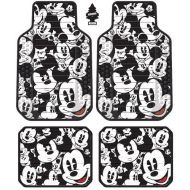 Yupbizauto Set of 4 New Design Disney Mickey Mouse Auto Truck SUV Car Floor Mats with Air Freshener