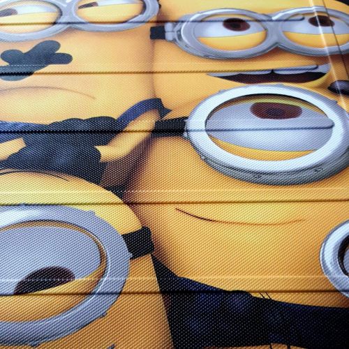  Yupbizauto Set of 4 Despicable Me Minion Auto Truck SUV Car Floor Mats with Air Freshener