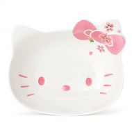 Yutoriya Hello Kitty Ceramic Face Bowl,Cerezo Pink, Made in Japan (M)