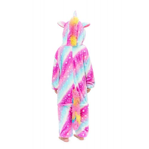  Yutown Kids Unicorn Costume Animal Onesie Pajamas Children Halloween Gift