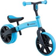 Yvolution Y Velo Junior Toddler Balance Bike | 9 Inch Wheel No-Pedal Training Bike for Kids Age 18 Months to 3 Years