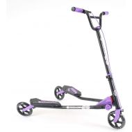 [아마존핫딜][아마존 핫딜] Yvolution Y Fliker Carver C5 | Kids Adult Drifting Wiggle Scooter with 3 Wheels Self Propelling