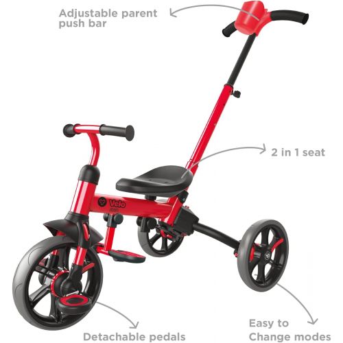  [아마존베스트]Yvolution Y Velo Flippa 4-in-1 Toddler Trike to Balance Bike | Ages 2-5 Years