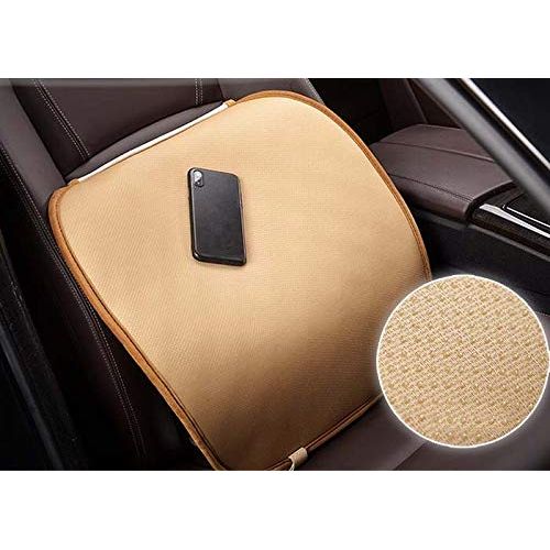  YwewY Car Seat Cushion,General Protector Cover Water Wave Anti-Skid Pad Mat Front & Back Set Small Size - 3PCs (Black)