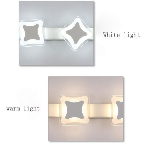  Yxx max Mirror Front Light Mirror Light, Bathroom Mirror Cabinet Light Waterproof Fog Multiple Light Source (Color : Warm Light, Size : 95cm/6 Heads)