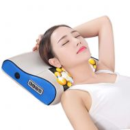 Yzpyd Finger Pillow Massager - Neck Back Shoulder Massage with Hot Deep Tissue Kneading Body Muscle Pain Relief Portable Relaxation in Home and Office
