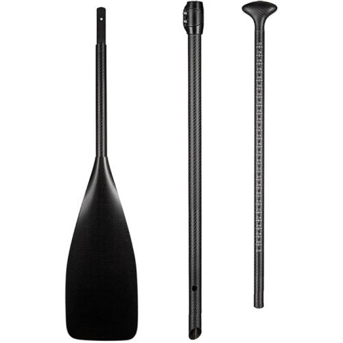  Z&J SPORT 3-Piece SUP Paddle 172-220cm Adjustable, Full Carbon Stand-up Paddle for Race/Waves