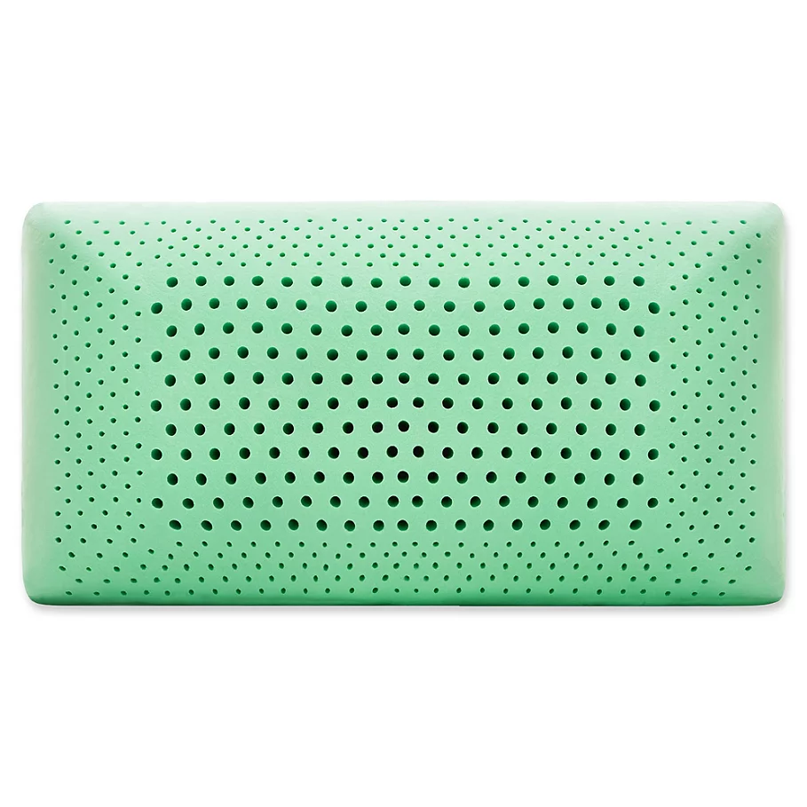  Malouf Memory Foam Pillow in Peppermint