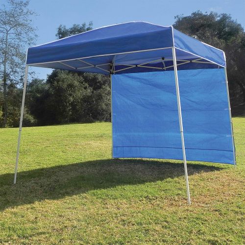  Z-Shade 10 x 10 Horizon Angled Leg Shade Canopy Tent Shelter with Side Walls