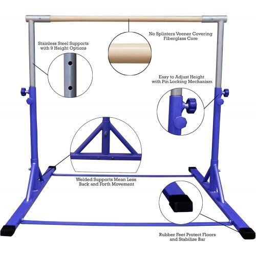  Z-Athletic Expandable Kip Bar & Mat Packages