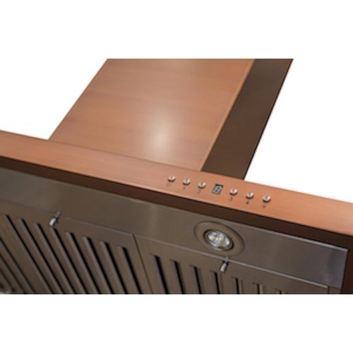  Z Line Kitchen and Bath ZLINE 36 in. 760 CFM Designer Series Copper Island Mount Range Hood (8NL2Ci-36)