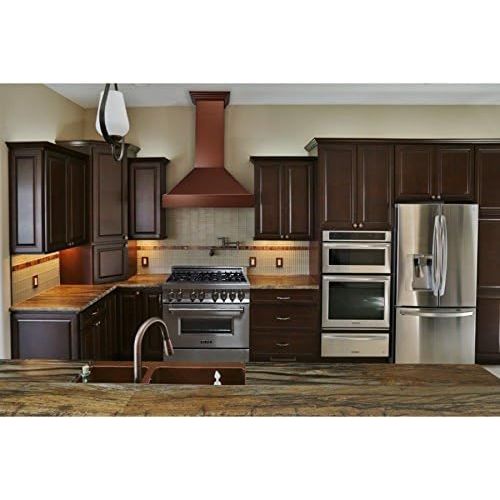  ZLINE Z Line 655-ECCCC-36 36 1200 CFM Designer Series Wall Mount Range Hood, Embossed Copper