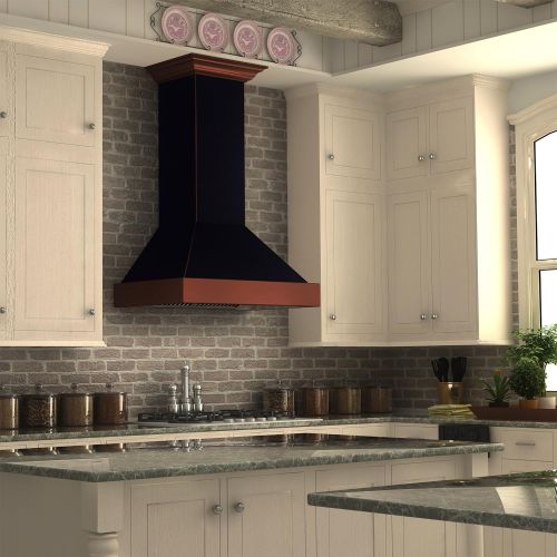  ZLINE Z Line 655-ECCCC-36 36 1200 CFM Designer Series Wall Mount Range Hood, Embossed Copper