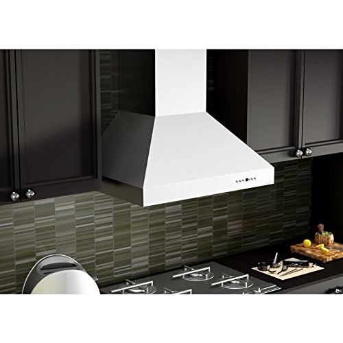  Z Line Kitchen and Bath Wall Mounted Range Hood Size: 16.38 H x 36 W x 27.5 D