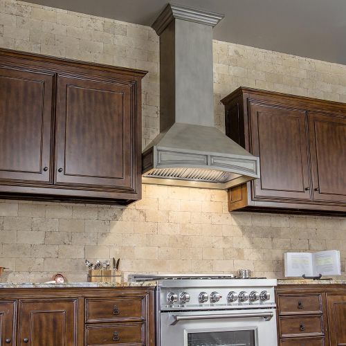  Z Line Kitchen and Bath ZLINE 36 in. 1200 CFM Designer Series Wooden Wall Mount Range Hood (321GG-36)