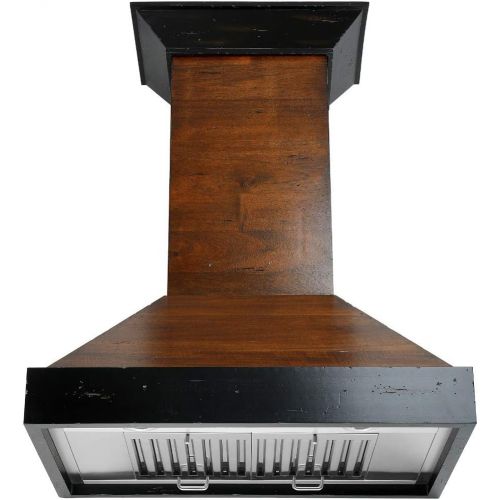  Z Line Kitchen and Bath ZLINE 36 in. 760 CFM Designer Series Wooden Wall Mount Range Hood (KBRR-36)