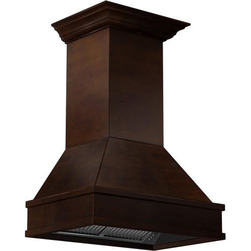  ZLINE Z Line 329WH-30 1200 CFM Wooden Wall Mount Range Hood, 30, WalnutHamilton