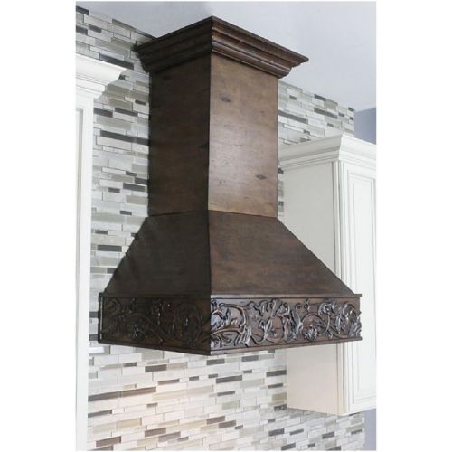  ZLINE Z Line 329WH-30 1200 CFM Wooden Wall Mount Range Hood, 30, WalnutHamilton