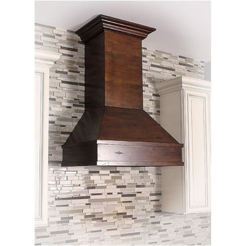  ZLINE Z Line 329WH-30 1200 CFM Wooden Wall Mount Range Hood, 30, WalnutHamilton