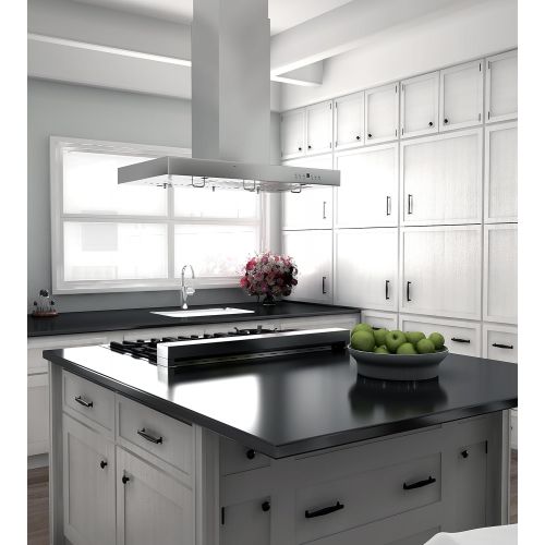  ZLINE Z Line KE2i-42 760 CFM Island Mount Range Hood, 42, Stainless Steel