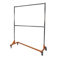 Z Racks Double Rail Medium Duty Z Rack Garment Rack