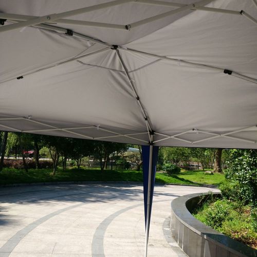  Z ZTDM 10 X 20 Pop Up Canopy Tent Instant Folding for Outdoor Wedding Party Event BBQ,Sunshade Snow Shelter Waterproof Garden Patio Gazebo,Blue