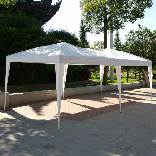  Z ZTDM 10 X 20 Pop Up Canopy Tent Wedding Party Easy Folding Outdoor Screen,Sun SheltersHouses Gazebos with Sidewalls for BBQ Carport with Carrying Bag