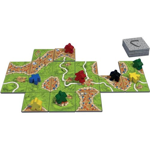  Carcassonne Board Game (BASE GAME) | Board Game for Adults and Family | Strategy Board Game | Medieval Adventure Board Game | Ages 7 and up | 2-5 Players | Made by Z-Man Games