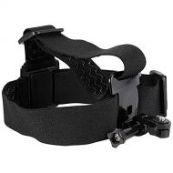 Z-overlord Head Strap Stirnband - Action-Cam Kopf-Halterung fuer GoPro Hero und kompatible Action-Kameras, Kopfband auch zur Verwendung mit Helm geeignet