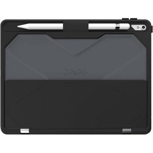  [아마존베스트]ZAGG Rugged Book Pro | Magnetic-Hinged | Multi Pairing | Durable stand Case & Detachable Wireless Backlit Keyboard | for Apple iPad PRO 9.7-inch [4th Gen 2016] & iPad Air 2 | - Bla