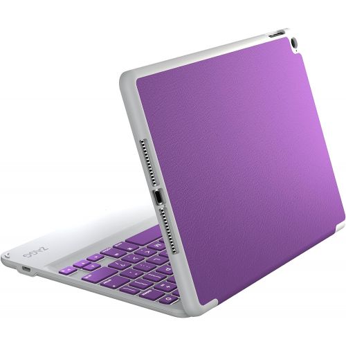  ZAGG Folio Case, Hinged with Bluetooth Keyboard for iPad Air 2 - Purple