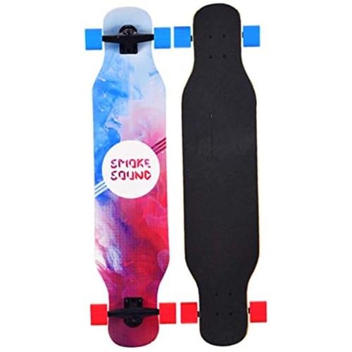  ZAIHW Deluxe Longboard Bamboo Skateboard Race 42 Inch Professional Dancing Longboard Cruise Lasting