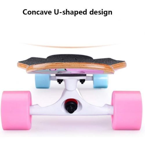  ZAIHW Deluxe Longboard Bamboo Skateboard Race 42 Inch Professional Dancing Longboard Cruise Lasting