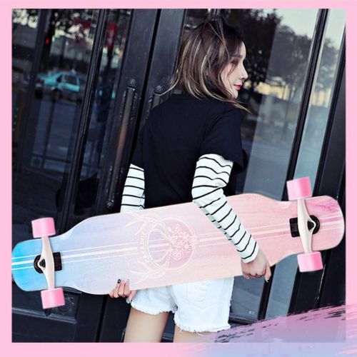  ZAIHW Deluxe Longboard Bamboo Skateboard Race 42 Inch Professional Dancing Longboard Cruise Lasting