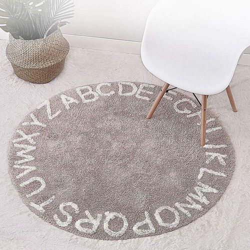  ZAILHWK Kids Rug ABC Thicken Alphabet Kids Crawling Mat Round Plush Baby Game Mat for Children Toddlers Alphabet Educational Area Rugs,Best Play Mat Carpet