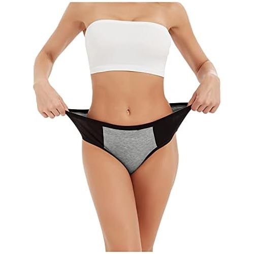  ZANFUN 5 Pieces Cotton Underwear Women Soft Boyshort High Waist Panties Underwear Ladies Boxer Basic Briefs Underpants