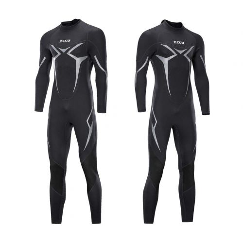  ZCCO Wetsuits Mens 3mm Premium Neoprene Full Sleeve Dive Skin for Spearfishing,Snorkeling, Surfing,Canoeing,Scuba Diving Wet Suits