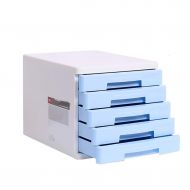 ZCCWJG File cabinets Drawer Type A4 Storage Box Desktop Small Data Cabinet Office Furniture Student File Cabinet (Color : A)