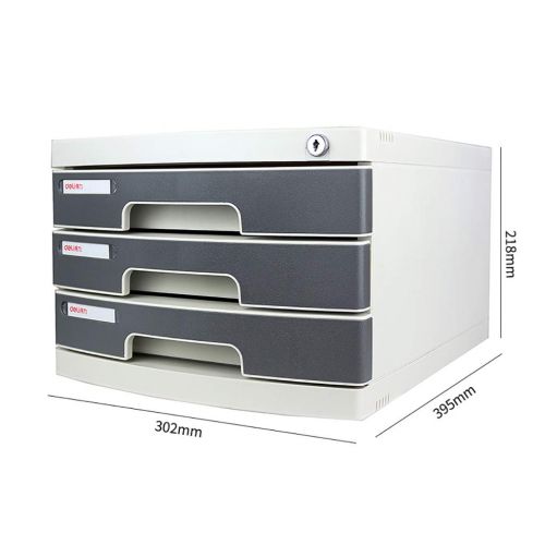  ZCCWJG File cabinets Plastic Chest of Drawers Desktop Locker Storage Box Filing Cabinet Drawer Type (Size : A)