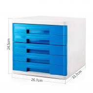 ZCCWJG File cabinets Plastic Chest of Drawers Desktop Locker Storage Box Filing Cabinet (Size : B)