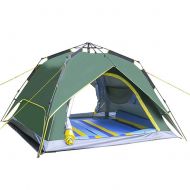 ZCY Outdoor Tent, Waterproof Camping Tent 4-6 People Automatic Pop Up Tent Family Camping Tent