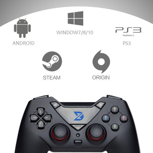  [아마존베스트]ZD-C Wired Gaming Controller USB Gamepad for PC(Windows XP/7/8/10) & Playstation 3 & Android & Steam