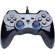 [아마존베스트]ZD-V+ USB Wired Gaming Controller Gamepad for PC/Laptop Computer(Windows XP/7/8/10) & PS3 & Android & Steam - [Black]