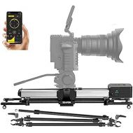Zeapon Micro 2 E600 Motorized Double Distance Camera Slider, Max. Payload 8kg/18lbs,APP Supported Android & iOS (Travel Distance 74cm)