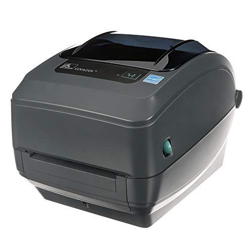  [아마존베스트]ZEBRA Zebra - GX420t Thermal Transfer Desktop Printer for Labels, Receipts, Barcodes, Tags, and Wrist Bands - Print Width of 4 in - USB, Serial, and Ethernet Port Connectivity