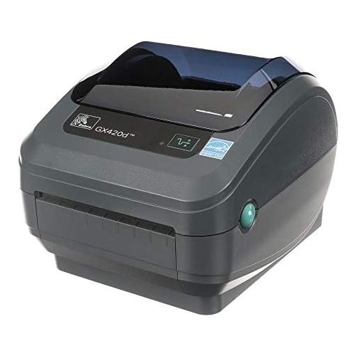  Zebra GX420d Direct Thermal Desktop Printer Print Width of 4 in USB Serial and Ethernet Port Connectivity GX42-202410-000