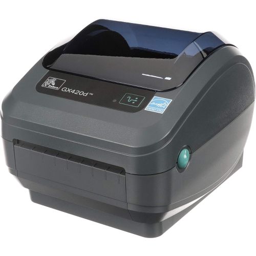  Zebra GX420d Direct Thermal Desktop Printer Print Width of 4 in USB Serial and Ethernet Port Connectivity GX42-202410-000