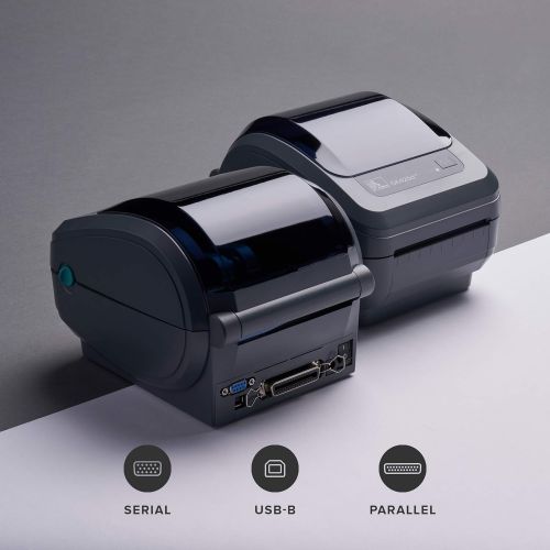  [아마존베스트]Zebra GK420d Direct Thermal Desktop Printer Print Width of 4 in USB Serial and Parallel Port Connectivity GK42-202510-000